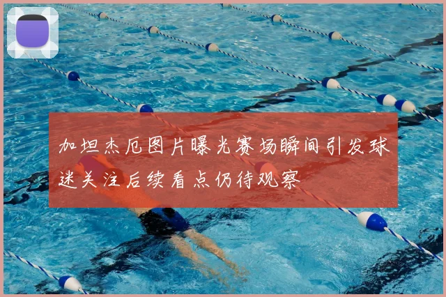 加坦杰厄图片曝光赛场瞬间引发球迷关注后续看点仍待观察