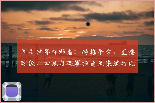 国足世界杯哪看：转播平台、直播时段、回放与观赛指南及渠道对比
